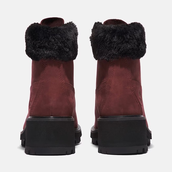 New Timberland Tinsley Waterpoof 6 inch Boot in Burgundy with box - Picture 7 of 7